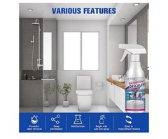 Jue Fish Bathroom Descaler Foam Spray 60 ml Fresh Clean Fast Acting Easy Use