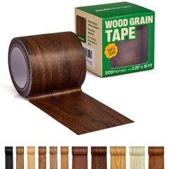Wood Grain Repair Tape Self Adhesive Dark Walnut 2.25 Inch x 15 Feet Furniture F