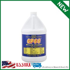 GP66 Green Miracle Cleaner, Gallon Cleans Over 1,000 Surface Types All-In-One Po