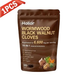 3x Holior 18-in-1 Black Walnut & Wormwood Supplement for 240 Count