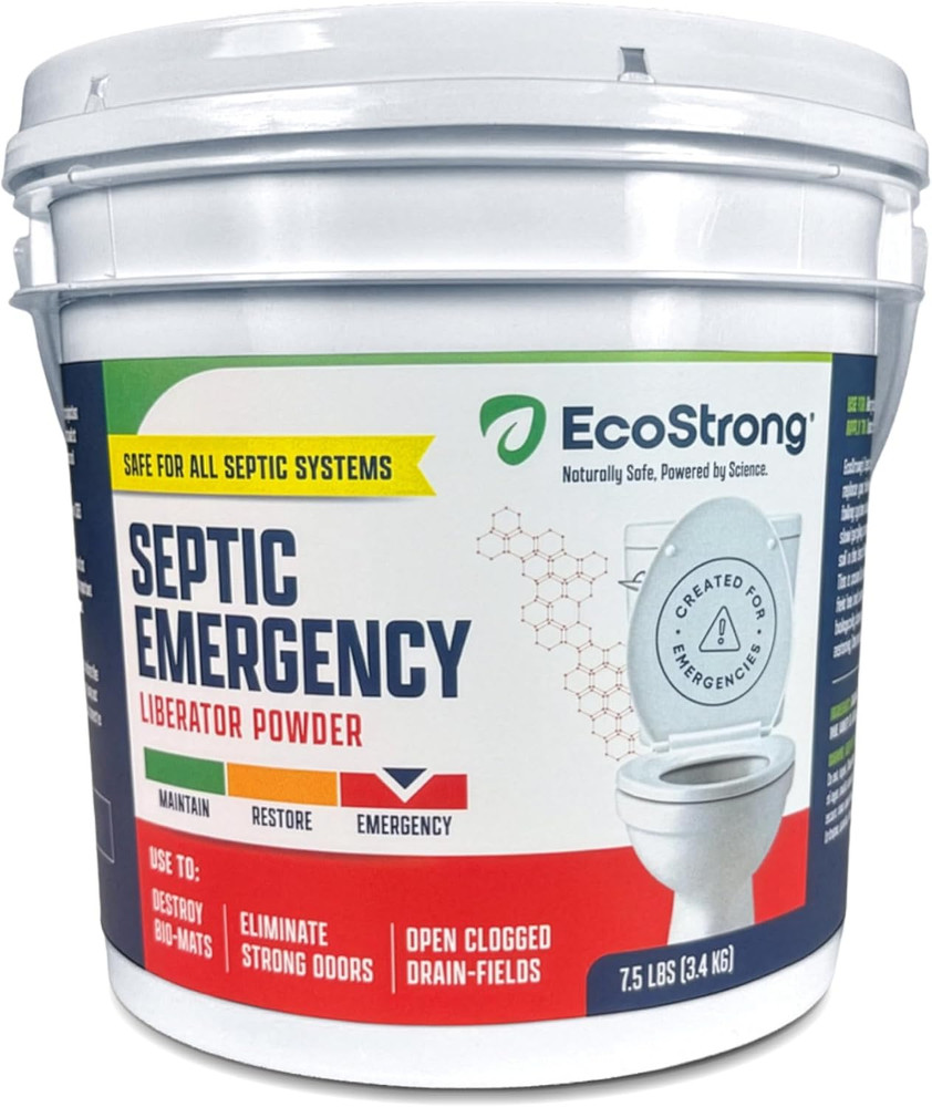 Septic Tank Shock Treatment | Bio Enzyme Septic Safe |Clears Leach & Drain Field