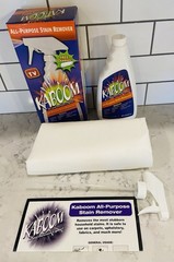 NEW IN BOX ~ KABOOM 20 FL OZ ALL-PURPOSE STAIN REMOVER WITH CHAMOIS & NOZZLE