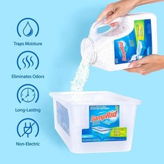 DampRid – Fragrance Free Mega Moisture Absorber Refill Container (7.5 lb.);…