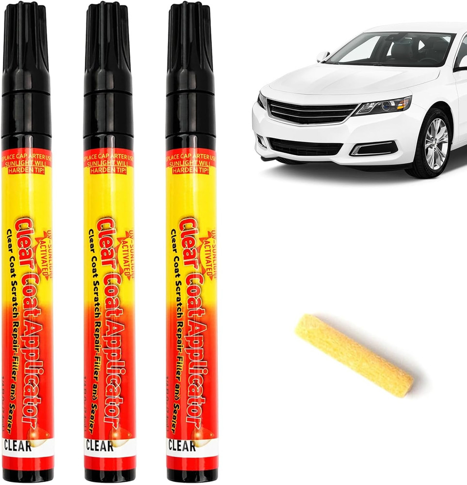 3PCS Vitanst Clearfix Scratch Remover, Magic Car Scratch Removal Pen, Auto Paint