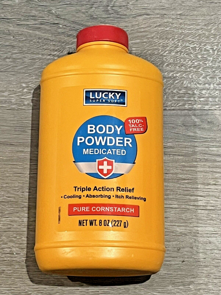 Lucky Super Soft 11366-12 Medicated Body Powder, 8-oz. –