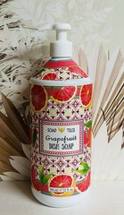 SOAP TILES ~ GRAPEFRUIT DISH SOAP 32 fl oz MADE IN USA