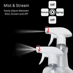 Versatile Replacement Nozzles – Heavy Duty 4-Pack for 8oz to 32oz Bottles