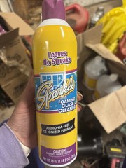 Sparkle Foam Glass Cleaner 19oz