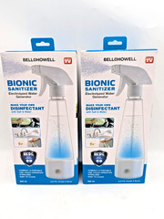 Lot of 2 Bell And Howell Bionic Sani Electrolyzed Water Generators NEW