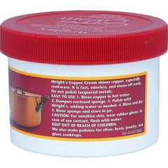 COPPER CREAM Paste cleaner Clean Polish Shine Restore Cookware Jewelry Wright’s