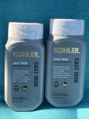 Kohler K-23730-NA Neoroc Cleaner, 8 Fluid_Ounces 2 Bottles Clean Polish Protec