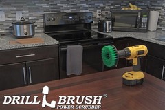 Iron Skillet Scrubber – Countertop Cleaning Tools – Stovetop Scrub Brush