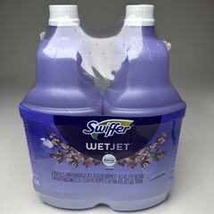 Pack of 2 Swiffer WetJet Floor Cleaner Refill – Lavender Febreze – 2 x 42.2 oz