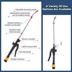 SET RV Water Heater Anode Rod & Flush Wand Tank Rinser 9.25″ For Suburban 232767