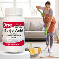 4oz Pure Granular Boric Powder – Effective Household Cleaner, Made in USA