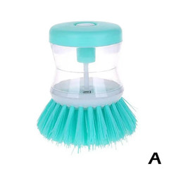 Kitchen Wash Pot Dish Brush Astronaut Washing Utensils with Automatic Soap Liqui