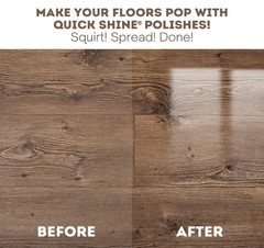 Quick Shine High Traffic Hardwood Floor Luster and Polish, 27 Fl. Oz.