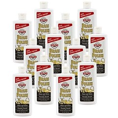 Brass Polish & Cleaner – Prevents Tarnish, Safe for Brass, Copper, Chrome, 8 oz,