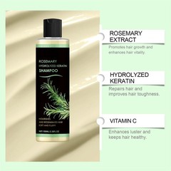 Organic Rosemary Hair Growth Shampoo for Women and Men-Natural Thickening
