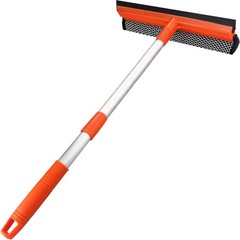 Window Squeegee for Window Cleaning with Retractable Pole, Squeegee Window Cl…