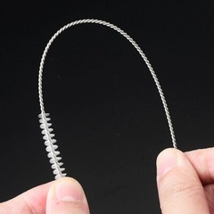 US Nylon Straw Brush Cleaner Bottle Tube Pipe Small Long Cleaning 10Pcs Set
