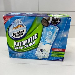 Scrubbing Bubbles Automatic Shower Cleaner New in Worn Box 2 Cleaning Solutions