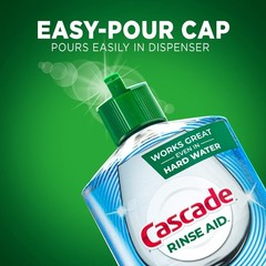 Cascade Platinum Power Dry Dishwasher Rinse Aid, 30.5 30.63 Fl Oz (Pack of 1)