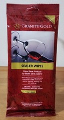 2x Granite Gold Multi-Surface Countertop Sealer Wipes Stone Marble (12 Total)
