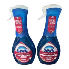 2 x Limited Edition Dawn Powerwash Spray Dish Soap Frosted Cranberry 16 FlOz NEW