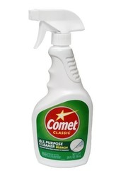 3 PACK- Comet All Purpose Cleaner With Bleach for Bathroom and Kitchen 24 Fl Oz