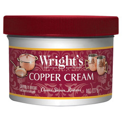 Copper, Brass Cream Cleaner – 8 Ounce – Gently Cleans and Removes Tarnish withou
