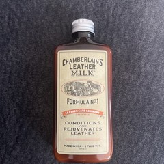 Chamberlain’s Leather Milk Formula No. 1 Leather Care Liniment 6 oz USA