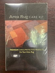 AREA RUG CARE & PROTECTION KIT! Cleaner, Protector, Sponge, BRAND NEW Sealed