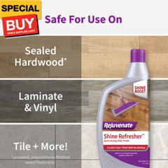 Shine Refresher Floor Polish Renews Shine On Newer And Recently Restores Floors