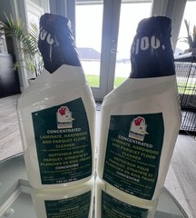 Woodpecker Concentrated Hardwood Floor Cleaner 2 Pack 26oz Laminate Parquet New
