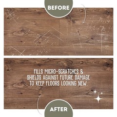 Quick Shine Hardwood Floor Luster-Polish 64oz-4pk | Plant-Derived w/Carnauba |
