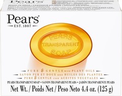 Pure and Gentle with Glycerin and Naturals Oils – Amber for Unisex – 4.4 oz Bar