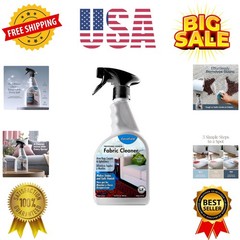 Fabric Cleaner Professional Strength, Deeply Penetrates Water Safe Fabric & F…
