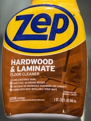 Zep PRO GRADE Varnish Cabinet HARDWOOD LAMINATE FLOOR CLEANER Dry Fast No Rinse