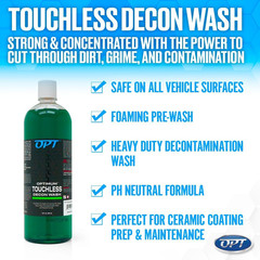 Optimum Touchless Car Wash Soap – Ph Neutral – Touch Free, Spray on and Rinse of