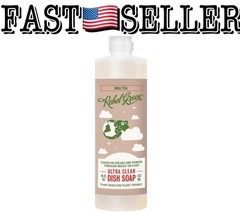 Rebel Green Super Deluxe Dish Soap Natural & Sustainable Chai Tea Scent 16oz