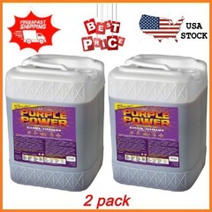 NEW 2 pack Purple Power Industrial Strength Cleaner and Degreaser, 5 Gallon