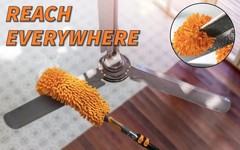 20 Foot High Duster Kit with 4-12 ft Extension Pole High Ceiling Duster C…