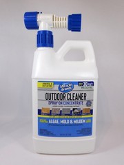 Outdoor Cleaner Spray-On Concentrate 64oz Algae Mold Mildew Stain Remover