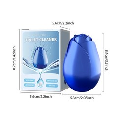 1~5 Bags Fizzclean Toilet Foam Cleaner, Toilet Cleaning Foam Insta-Action 100g