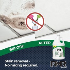 Professional RMR-86 Mold Spray – 1 Gallon Stain Remover for Multiple Surfaces