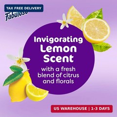 Fabuloso Multi-Purpose Cleaner, 2X Concentrated Formula, Refreshing Lemon Scent,