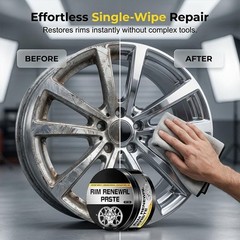 All-in-One Wheel Care&Restoration Paste,Wheel Restoration Polish Buffs