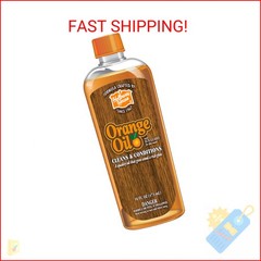 Holloway House Orange Oil Cleaner 16oz, w/ Sun-Guard | Cleans & Conditions | Rem