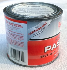 Lundmark Amber Color Paste Carnauba Wax Hard Finish Polishing Near Full 16 Oz